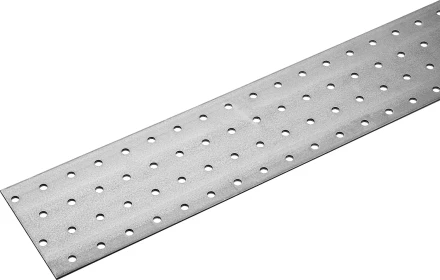 ЗУБР ПС-2.0, 80 x 600 x 2 мм, цинк, соединительная пластина (310256-080-600) купить в Магнитогорске