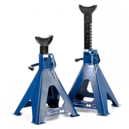 Подставки под автомобиль регулируемые 6т h 415-605 мм 2 штуки STELS 51633 купить в Магнитогорске