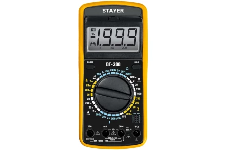 Цифровой мультиметр STAYER DT-300 (45321) купить в Магнитогорске