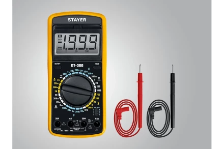 Цифровой мультиметр STAYER DT-300 (45321) купить в Магнитогорске