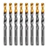 Сверло по металлу, 10 мм, HSS-Tin, Golden Tip, 8 шт. Denzel 717222 купить в Магнитогорске