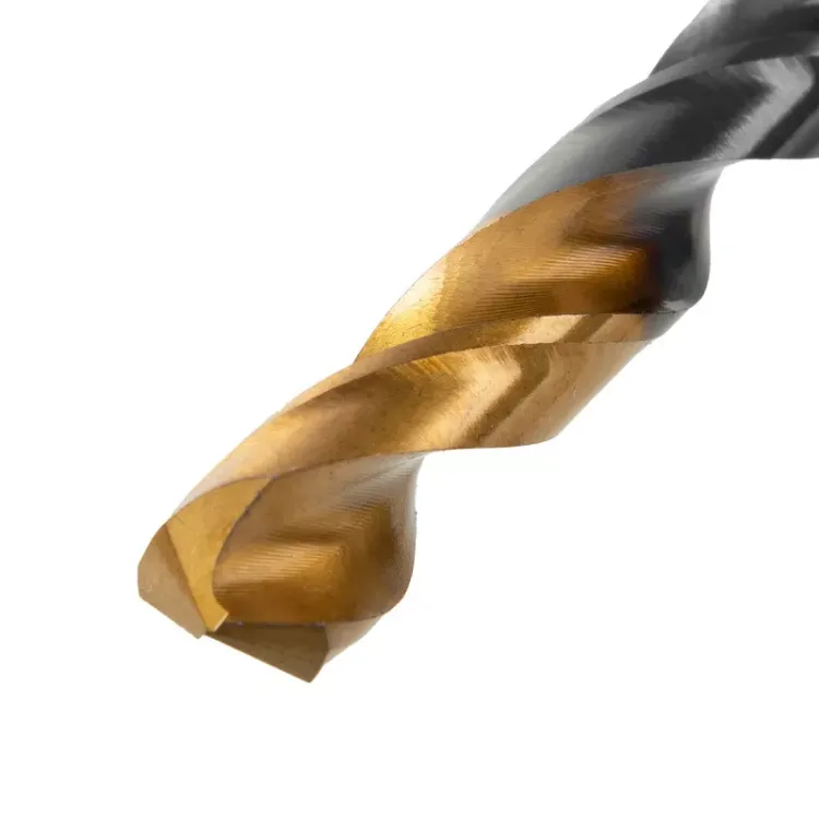 Сверло по металлу, 10 мм, HSS-Tin, Golden Tip, 8 шт. Denzel 717222 купить в Магнитогорске