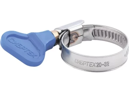 Хомуты металлические элемент крепления с формой ключа 10-16 мм 100 шт СИБРТЕХ 47546 купить в Магнитогорске