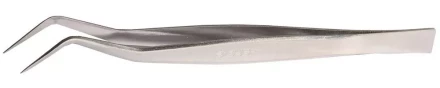 Пинцет ЗУБР д/электроники и точной механики, нерж. сталь, антимагнит, изогнутый, 160мм 22211-3-160 купить в Магнитогорске