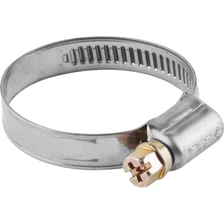 Хомуты ЗУБР &quot;ЭКСПЕРТ&quot;, нерж. сталь, накатная лента 9 мм, 25-40 мм, 5 шт 3787-25-40 купить в Магнитогорске