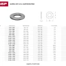 Шайба DIN 125A, 12 мм, 8 шт, оцинкованная, ЗУБР 303806-12 купить в Магнитогорске