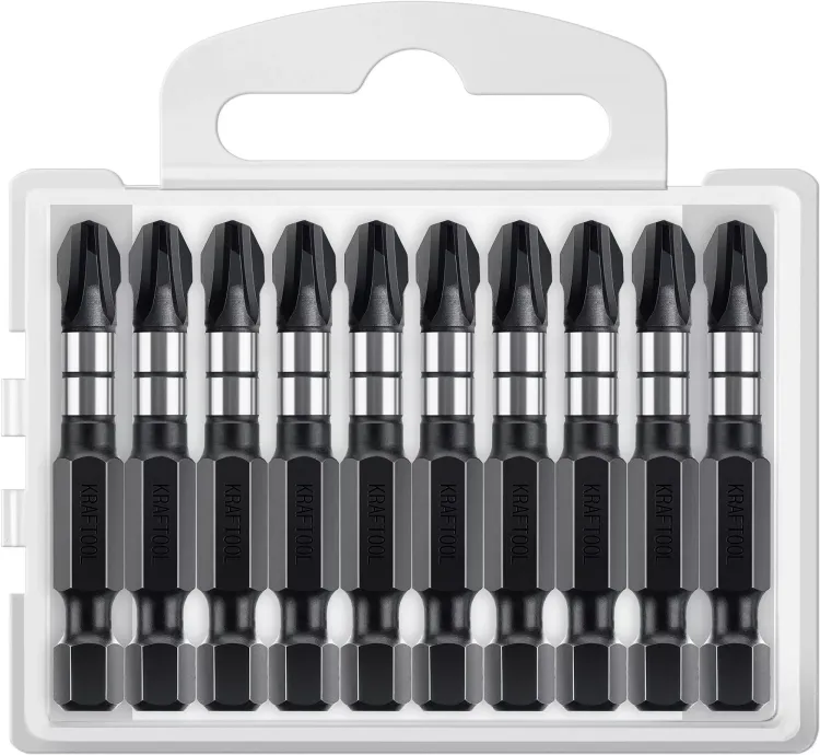 Биты для ударных шуруповертов KRAFTOOL Impact Pro PH 26191-3-50-S10 купить в Магнитогорске