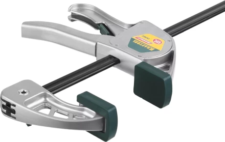 Струбцина &quot;EcoKraft&quot; ручная пистолетная, KRAFTOOL 32228-45, металлический корпус, 450/650мм, 200кгс 32228-45 купить в Магнитогорске