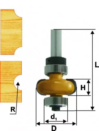 Фреза кром галтельная ф222х6мм R32мм хв 8мм 10694 купить в Магнитогорске