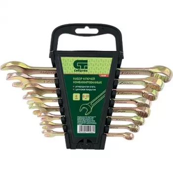 Набор ключей комбинированных 6-19 мм., 8 шт. СИБРТЕХ 15438 купить в Магнитогорске