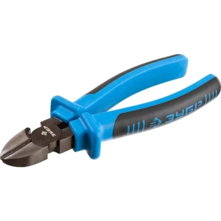 Бокорезы ЗУБР эксцентриковое расположение шарнира, особостойкое спец. покрытие Н12Х1 (никель/хром), двухкомпонентные рукоятки, 180мм 2201-5-18_z01 купить в Магнитогорске