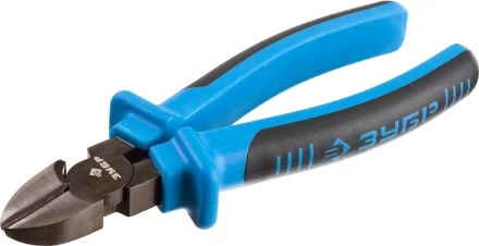 Бокорезы ЗУБР эксцентриковое расположение шарнира, особостойкое спец. покрытие Н12Х1 (никель/хром), двухкомпонентные рукоятки, 180мм 2201-5-18_z01 купить в Магнитогорске