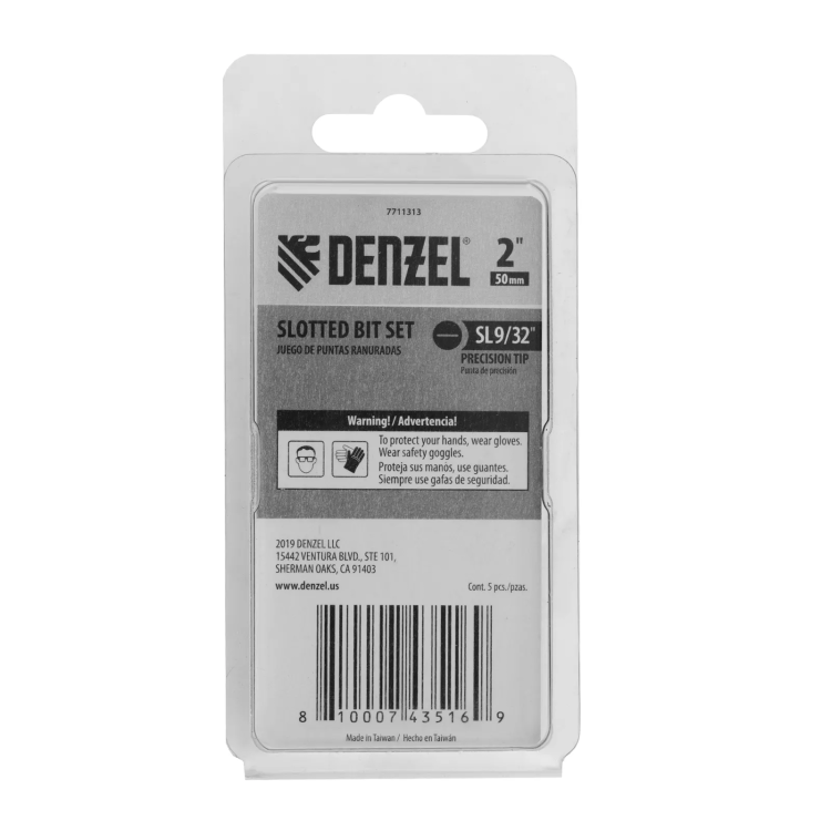 Бита SL7x50, 5 шт. Denzel 7711313 купить в Магнитогорске