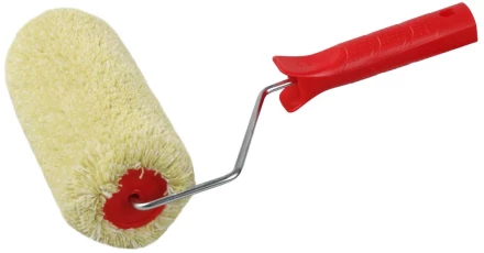 Валик фасадный ЗУБР &quot;ЭКСПЕРТ&quot; УНИВЕРСАЛ СИНТЕКС малярный в сборе, полиакрил, бюгель 8мм, 68х180мм 03502-18 купить в Магнитогорске