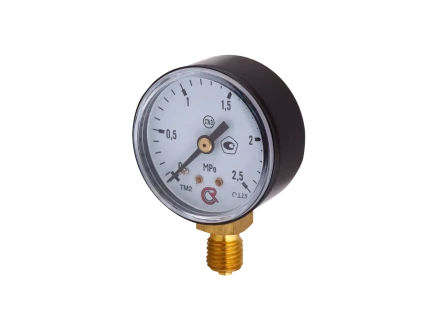 Манометр ТМ-210Р  2,5МРа  M12x1,5 2,5 ГАЗ ч/к  Сварог купить в Магнитогорске