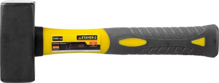 Кувалда с фиберглассовой рукояткой 1,0 кг, STAYER Fiberglass 20052-10 купить в Магнитогорске
