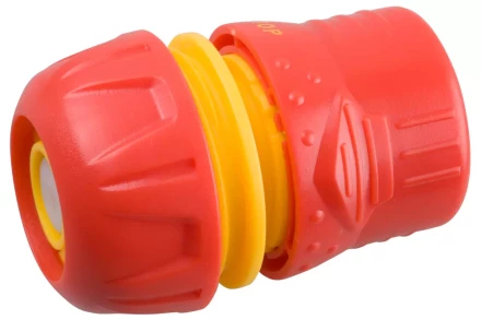 Cоединитель GRINDA пластмассовый c автостопом и запирающим механизмом, 3/4&quot; 8-426332 купить в Магнитогорске