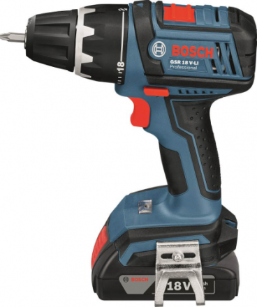 Дрель-шуруповерт аккумуляторный BOSCH GSR 18 V-Li (0.601.9E6.120) купить в Магнитогорске