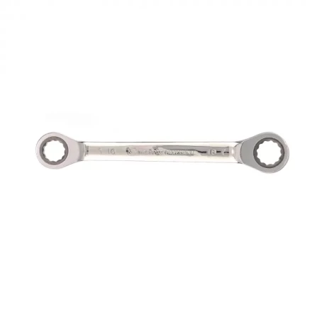 Ключ накидной трещоточный Matrix 16 x 18 мм зеркальный хром 14510 купить в Магнитогорске