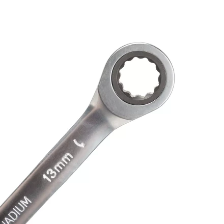 Набор гаечных комбинированных трещоточных ключей КВТ НТК-6 (8–17 мм), 6 шт. (91948) купить в Магнитогорске