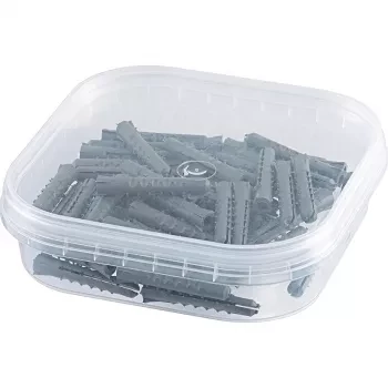 Дюбель 12х70  &quot;Еж&quot; распорный полипропиленовый 250 штукСибртех 46028 купить в Магнитогорске