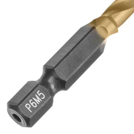 Сверло-метчик М6 х 1,0 мм, Р6М5// Denzel 76722 купить в Магнитогорске