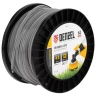 Леска для триммера двухкомпонентная квадрат, 4,0мм х 62м, на DIN катушке EXTRA CORD// Denzel 96821 купить в Магнитогорске