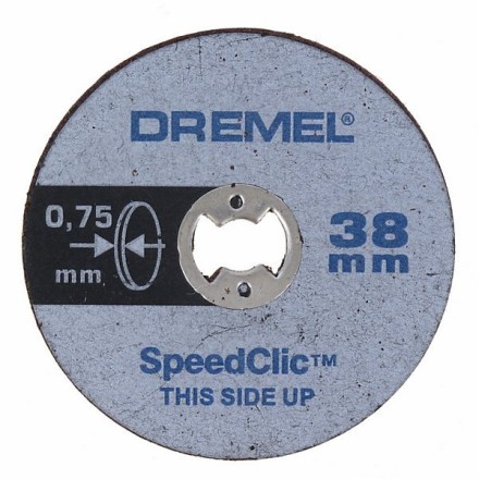 Диски отрезные по пластмассе SC409 5 шт 38х0,75 мм Dremel купить в Магнитогорске