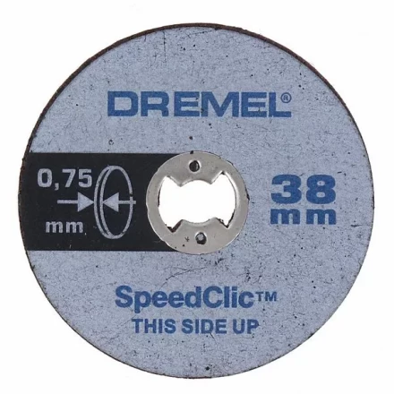 Диски отрезные по пластмассе SC409 5 шт 38х0,75 мм Dremel купить в Магнитогорске