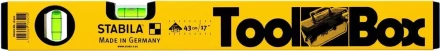 Уровень строительный  43 см  тип  70 Toolbox 16320 STABILA купить в Магнитогорске