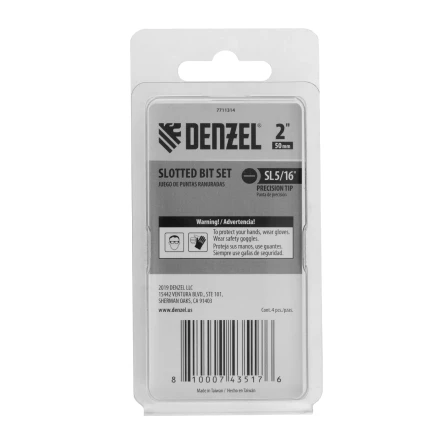 Бита SL8x50, 5 шт. Denzel 7711314 купить в Магнитогорске