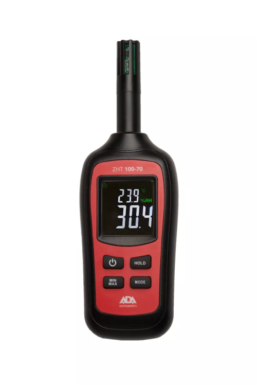 Измеритель влажности и температуры бесконтактный   ZHT 100-70 термогигрометр ADA купить в Магнитогорске