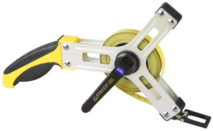 Мерная лента STAYER &quot;PROFI&quot; &quot;GRAND&quot; геодезийная стальная, мет. корпус, двухкомп. рукоятка, 20м 34166-20 купить в Магнитогорске