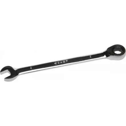 Ключ ЗУБР &quot;ПРОФИ&quot; гаечный комбинированный трещоточный, Cr-V сталь, хромированный, 9мм 27074-09 купить в Магнитогорске