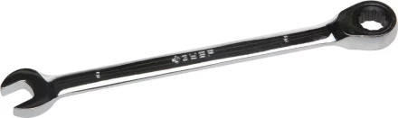 Ключ ЗУБР &quot;ПРОФИ&quot; гаечный комбинированный трещоточный, Cr-V сталь, хромированный, 9мм 27074-09 купить в Магнитогорске