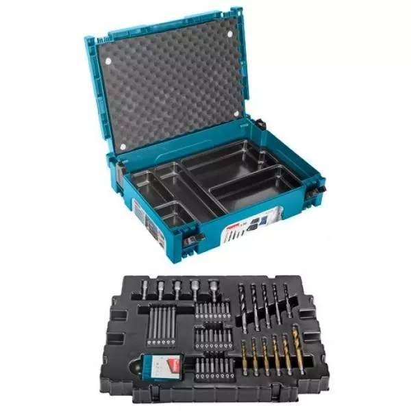 Набор бит и сверл 56 шт в кейсе Makita B-53768 купить в Магнитогорске