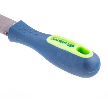 Напильник 250 мм плоский двухкомпонентная рукоятка №2 Сибртех 16230 купить в Магнитогорске