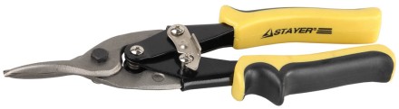 STAYER Ножницы по металлу, прямые, Cr-V, 250 мм 23055-S купить в Магнитогорске