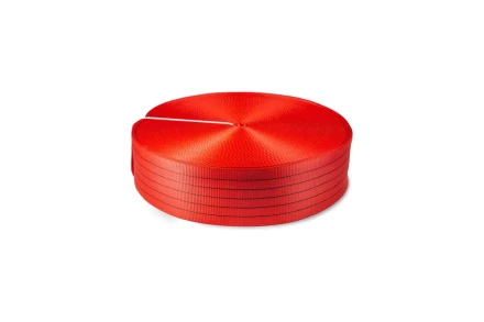 Лента текстильная TOR 7:1 150 мм 22500 кг big box (красный) (J) 1032606 купить в Магнитогорске