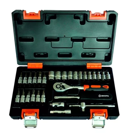 Набор инструментов Вихрь 1/4&quot; 29 предм кейс купить в Магнитогорске