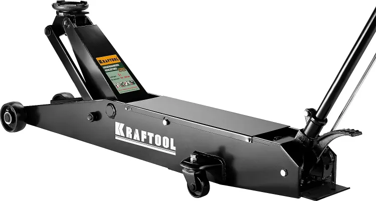 Домкрат гидравлический подкатной "High-Lift", удлиненный, 5т, 150-560мм, KRAFTOOL 43455-5 43455-5 купить в Магнитогорске