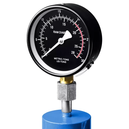 ЗУБР ПГН-12, 12 т, гидравлический пресс с гидронасосом и манометром, Профессионал (43072-12) купить в Магнитогорске