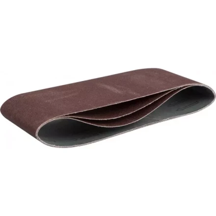 Лента шлифовальная бесконечная ЗУБР &quot;МАСТЕР&quot; на тканевой основе, для ЛШМ, P100, 100х610мм, 3шт 35543-100 купить в Магнитогорске