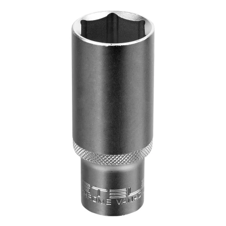 Головка торцевая удлиненная, 24 мм, шестигранная, CrV, под квадрат 1/2 Stels 13883 купить в Магнитогорске