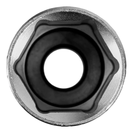 Головка торцевая удлиненная, 24 мм, шестигранная, CrV, под квадрат 1/2 Stels 13883 купить в Магнитогорске