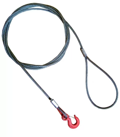 Буксир канатный TOR БТК 15,0 т 5,0 м опрессовка (петля-крюк) 1048693 купить в Магнитогорске