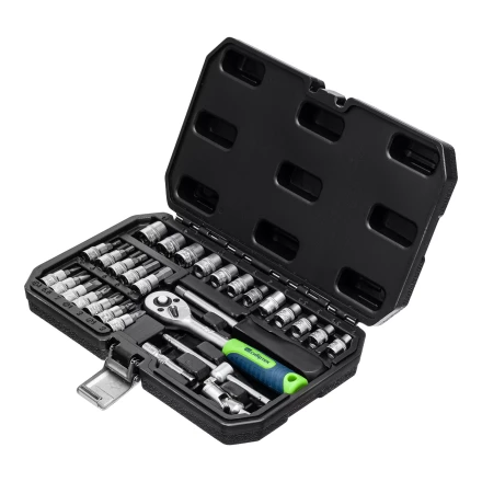 Набор инструментов Сибртех 13392, 1/4&quot;, пластиковый кейс, 29 предметов купить в Магнитогорске