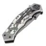Нож складной Denzel 79209, многоцелевой, системы Liner-Lock, с накладкой G10 на эргономичной рукоятке купить в Магнитогорске