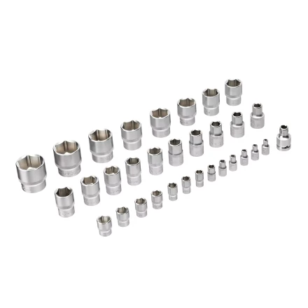 Набор инструментов Denzel 15813, 1/2&quot;, 1/4&quot;, CrV, S2, пластиковый кейс, 94 предмета купить в Магнитогорске