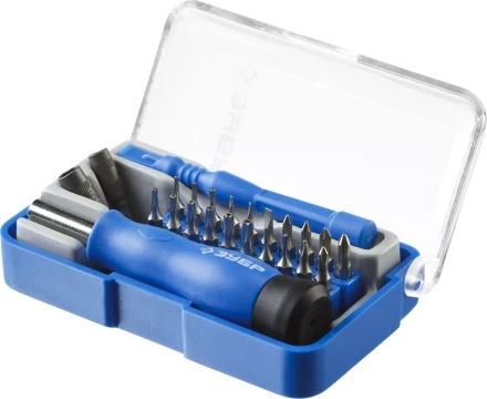 Набор ЗУБР &quot;ПРОФЕССИОНАЛ&quot;: Отвертки  для точных работ, 24предм 25648-H24 купить в Магнитогорске